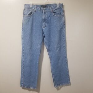 Tommy Hilfiger Relaxed Fit Straight Leg Jeans Men's 36 x 30